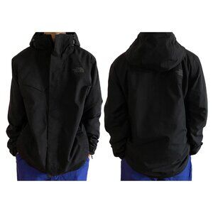The North Face Jacket Mens Size M Black Nylon DryVent Mountain Parka